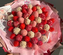 Букет М Клубничная мечта 