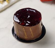 Пирожное Творожно-ягодная шарлотка