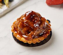 Пирожное Корзина с грецким орехом