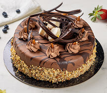 Торт Шоколадный миндаль