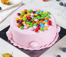 Торт Детский с драже для девочек