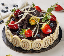 Торт Крем-чиз шоколадный