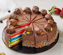 Торт Радужный