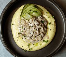 Бефстроганов из говяжьей вырезки