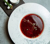 Борщ с говядиной