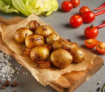 Картофель с салом