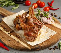 Шашлык из каре ягненка