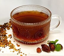 Согревающий чай Шиповник-липа