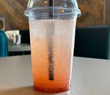 Лимонад клубника-лайм-лимон