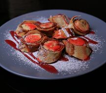 Креп с бананом