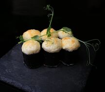 Запеченные маки с беконом