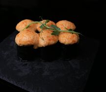 Запеченные маки с угрем