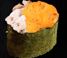 Запеченный гункан с курицей