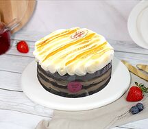 Торт Шоколадный с апельсиновым конфитюром