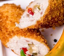 Рулет куриный фаршированный