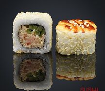 Запеченная Калифорния в кунжуте