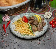 Куырдак из баранины с картофелем