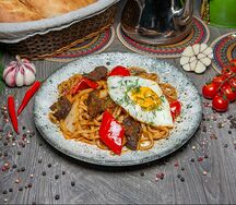 Жареный лагман