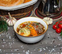 Шурпа с говядиной