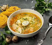 Лапша с курицей