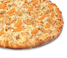 Пицца Новогодняя с мандаринами