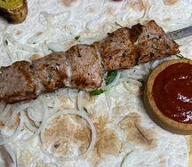Шашлык в лаваше