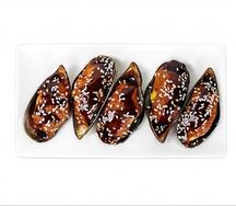 Мидии запеченные