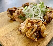 Шашлык из куриной грудки