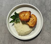 Ландорики с картофельным пюре