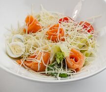 Цезарь с сёмгой