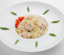 Паста с креветками