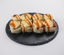 Запеченный с курицей