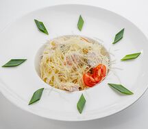 Паста с сёмгой