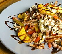 Закусь. Салат с мясом