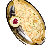 Лепёшка с картофелем и топлёным маслом