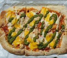 Пицца с курицей