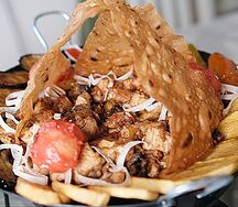 Из курицы
