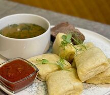 Хинкал аварский с мясом