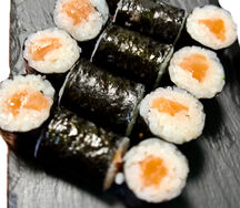 Ролл сяки мяки с лососем