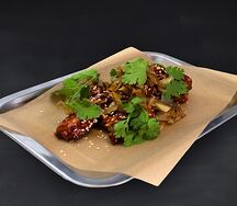 Острая курица в глазури