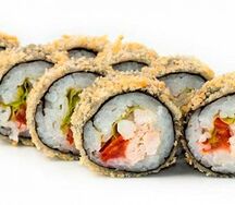 Жаренный с курицей и беконом
