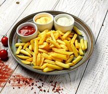 Картофель фри + соус