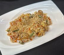 Тяхан с курочкой Сладкий чили 