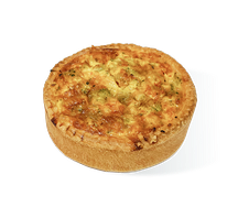 Киш с индейкой и овощами