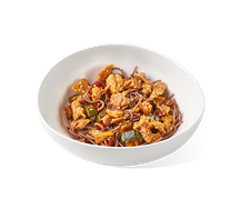 Гречневая лапша с курицей