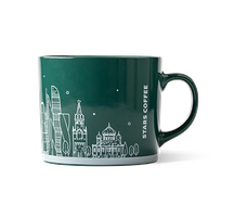 Кружка City зелёная
