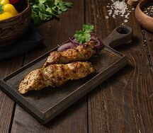 Люля-кебаб из свинины и говядины