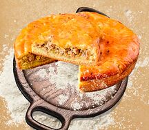 Пирог Капуста с мясом