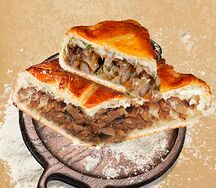 Пирог Белорусский с картошкой и грибами