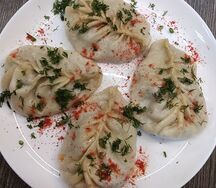 Манты с говядиной